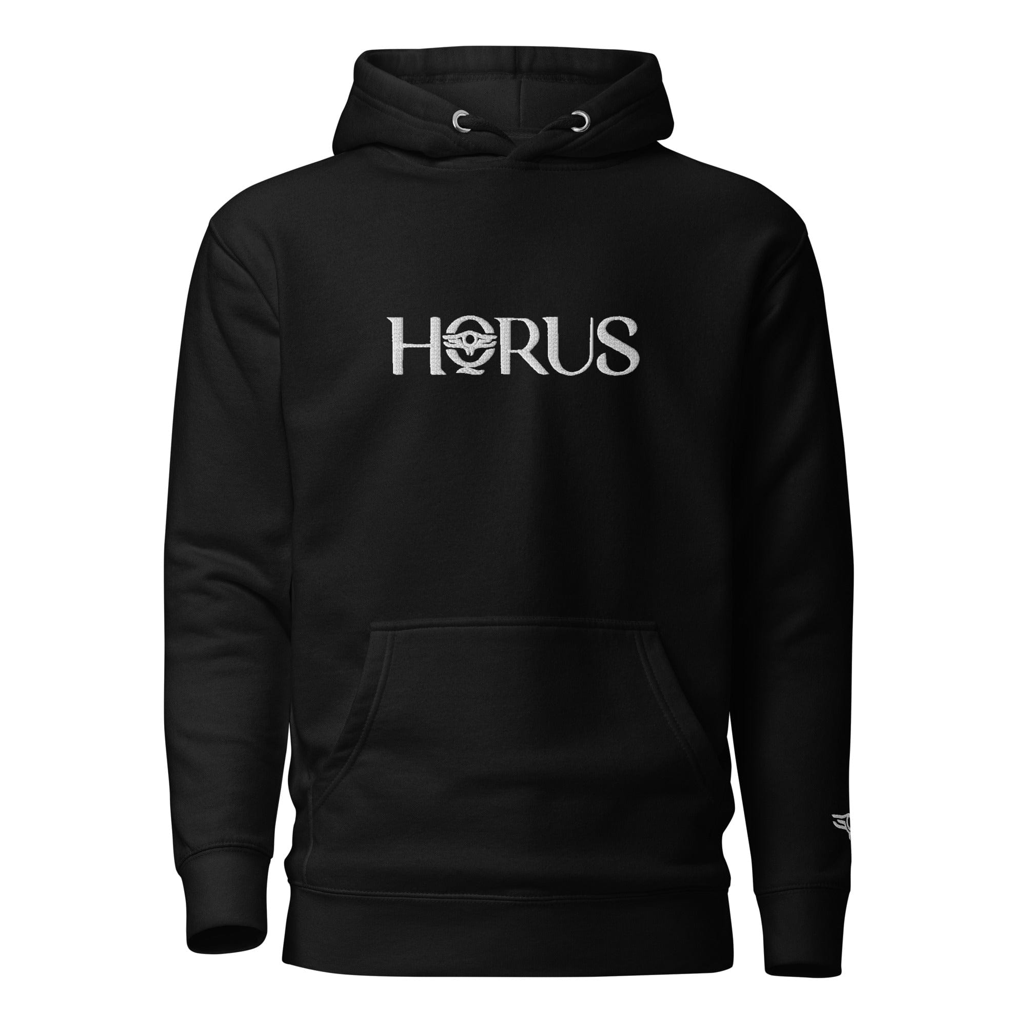 HORUS SWEAT À CAPUCHE "HORUS" - NOIR S