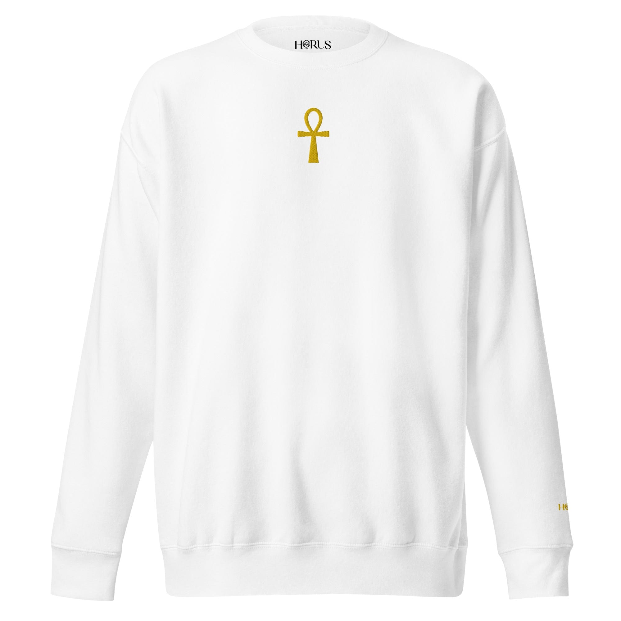 HORUS SWEAT #ÂNKH - BLANC S