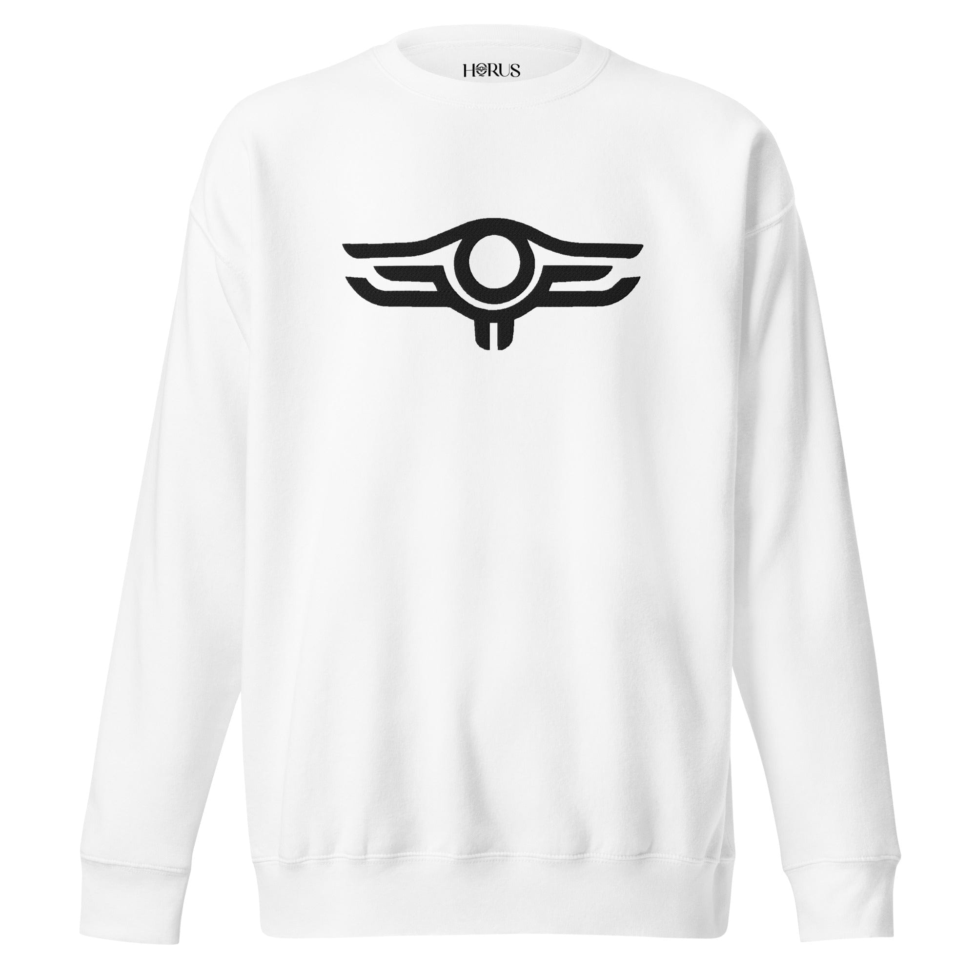 HORUS SWEAT LOGO "HORUS" - BLANC S