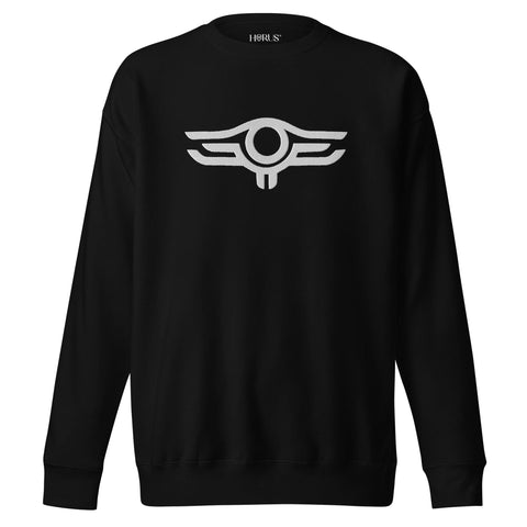 HORUS SWEAT LOGO "HORUS" - NOIR S